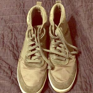 Grey Polo Ralph Lauren Nikolas High Shoes